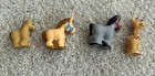 Fisher-price Little People Lot 17 Animal Figures And Nativity Stable Manger