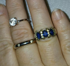 3 Lovely Rings  Necklace earring Set  Bracelet  4 Earrings  Vtg Brooch   212