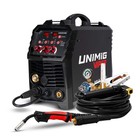 Unimig Viper Multi 165 Mig Tig Stick Welder   Helmet   Torch Gas Gasless U11006k