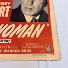 1947 Marked Woman Original Rolled 22x28 Movie Poster Humphrey Bogart Bette Davis