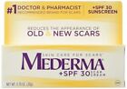 Mederma Scar Cream With Spf 30 Sunscreen Skin Care For Scars 0 7 Oz Pack Of 3