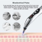 Electronic Acupuncture Pen Point Massager Electricmeridian Laser Therapy Massage