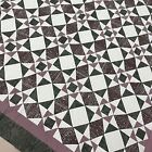 Our Hearts Will Go On Cotton Fabric Queen Size Patchwork Quilt Top topper