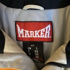Marker Nylon Snow Ski Jacket Multi Layer Size Large Outdoor Rain Resistant