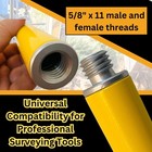 Extending Laser Level 12 Inch Length Surveying Tripod Er 12 Inches  Yellow 