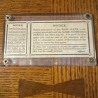 1934 World Series Clinching Game 7 Ticket Dizzy Dean Win Cubs 3rd Title