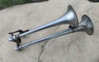 Pre Wwii Buell Duel Air Horn Set With Lunkenheimer Air Valve