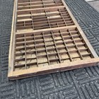 Antique Hamilton Printer s Drawer Letterpress Type Tray Shadowbox Free-freight  