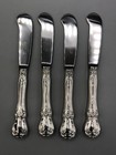 Old Master By Towle Sterling Silver Set Of 4 Paddle Butter Spreader 5 7 8 