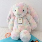 Jellycat Lazulia Luxe Bunny Plush Rainbow Rabbit Soft Toy With Dust Bag Nwt