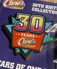 3x  lot  Raising Cane s 30th Birthday 30 Years Collector Enamel Lapel Pin Nip