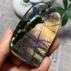 92g  Natural Purple Labradorite Quartz Crystal Stone Specimen Healing
