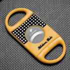3pcs set Yellow Premium Cigar V-cutter Set  Stainless Steel Blades  Hole Puncher