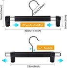 Clothes Pants Hangers  Skirt Holders With 360    Swivel Hooks  Adjustable Clips