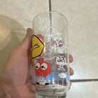 Mcdonald s 1977 Ronald Mcdonald Promotion Series Clear Glass Tumbler