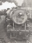 Missouri Pacific Line Railroad  1719 Steam Locomotive  1930 s Snapshot Photo