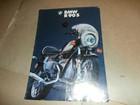 2 Vintage Bmw Motorcycle R90s  R90 6 R75 6 R60 6 Brochures