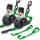 Heavy Duty Auto Self Retracting Tie Down Straps - Cargo Straps For Truck  Cargo