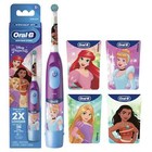 Oral-b Kids Battery Powered Toothbrush  Disney Princess  With 2-minute Timer-2pk