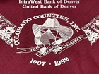 1982 Colorado Counties Annual Conference Souvenir Bandana Antlers Plaza Springs