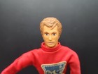 Vintage 1972 Original Ideal Evel Knievel 7  Action Figure Red Cycle Suit-posable