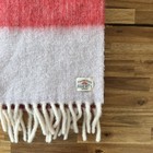 Faherty Alpaca Large Scarf Fringe Multicolor Made In Italy Boho Preppy Ethical