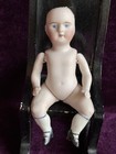 Rare Antique German 4 25    Kestner 184 All Bisque Mignonette Doll With Bent Legs