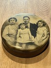 1937 Royal Family Of King George Vi   Princess Elizabeth - Biscuit Tin - Great