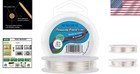 20 Gauge Silver Copper Wire - Tarnish-resistant For Jewelry   Crafts