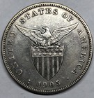 1905 S Us Philippines Silver Peso