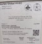 Reznor Udap-400 Natural Gas Heater 400 000 Btu