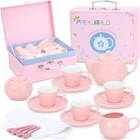 Porcelain Tea Party Set For Girls   Princess Tea Time Toy Including 