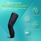 Vital Salveo -germanium Recovery Compression Sports Full Leg Sleeve Length Th   