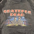 Vintage Grateful Dead T Shirt Xxl Retro Band Tee Deadhead Rock Music Black Shirt