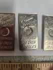Lot Of 4  Vintage Needle Cases  Boye Spring Steel Burnished Egg Eyed