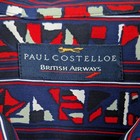 Vintage British Airways Flight Attendant Stewardess Uniform Paul Costelloe Top