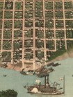 1889 Paducah Ky Vintage Old Panoramic City Map - 16x24