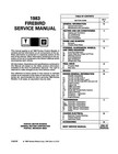 1983 Pontiac Firebird Chassis   Body Service Manual