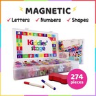 Magnetic Letters And Numbers For Toddlers  274 Pieces Colorful Magnetic Lette   