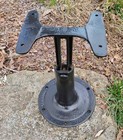 Antique Chandler Cast Iron Adjustable School Desk Chair Base - Restored