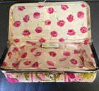 Vera Bradley   Colorful Floral - Make Me Blush - Cosmetic Makeup Bag Kisslock