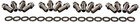 4001202 Stainless 300 12-point Header Bolt Kit - Pack Of 16