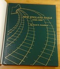 Vtg Railroad Train Hardback Book  new England Rails 1948-1968 -sweetland Signed