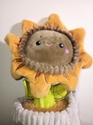     kawaii Cottagecore Granola Girl Flower Potted Sunflower Plush Toy Pillow Nwt    
