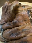 Vintage Hiawatha Leather Baseball Glove Split Finger A25-1952