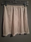 Vintage Warners Lingerie Slip Skirt Women s Med Nylon Short Lace Fairy Gothic