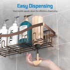 Shower Caddy  Shower Organizers  5-pack   Rustproof Bathroom Shower Bronze
