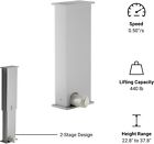 Adjustable Electric Lifting Column System 440 Lbs  22 8  To 37 8  Range- Lg-03-n