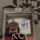 2020 National Treasures Nascar Clint Bowyer Race Worn Suit Piece Auto 2 5 Sp
