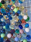  4 Lbs Mixed Marbles  Flat Glass Marbles Gems  Vase Fillers  Mosaic   19 99